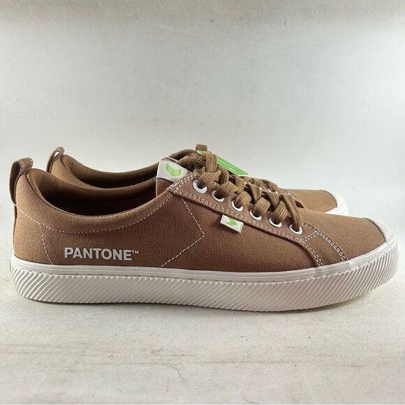 Cariuma OCA Low Pantone Mens Canvas Shoes Sneakers Brown Size 11 - Picture 1 of 8